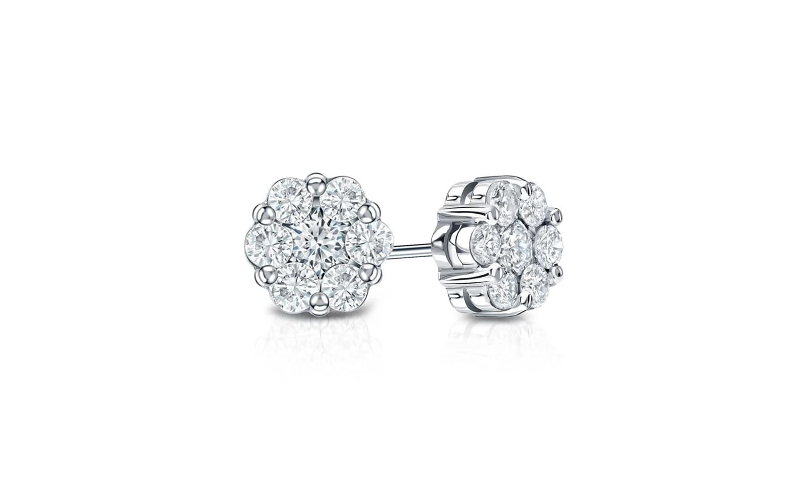 Cluster Earrings
