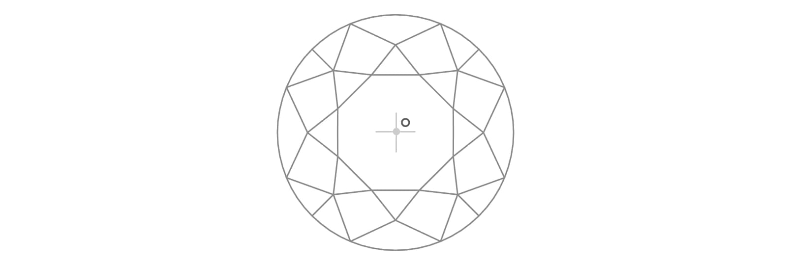 Off-Center Culet