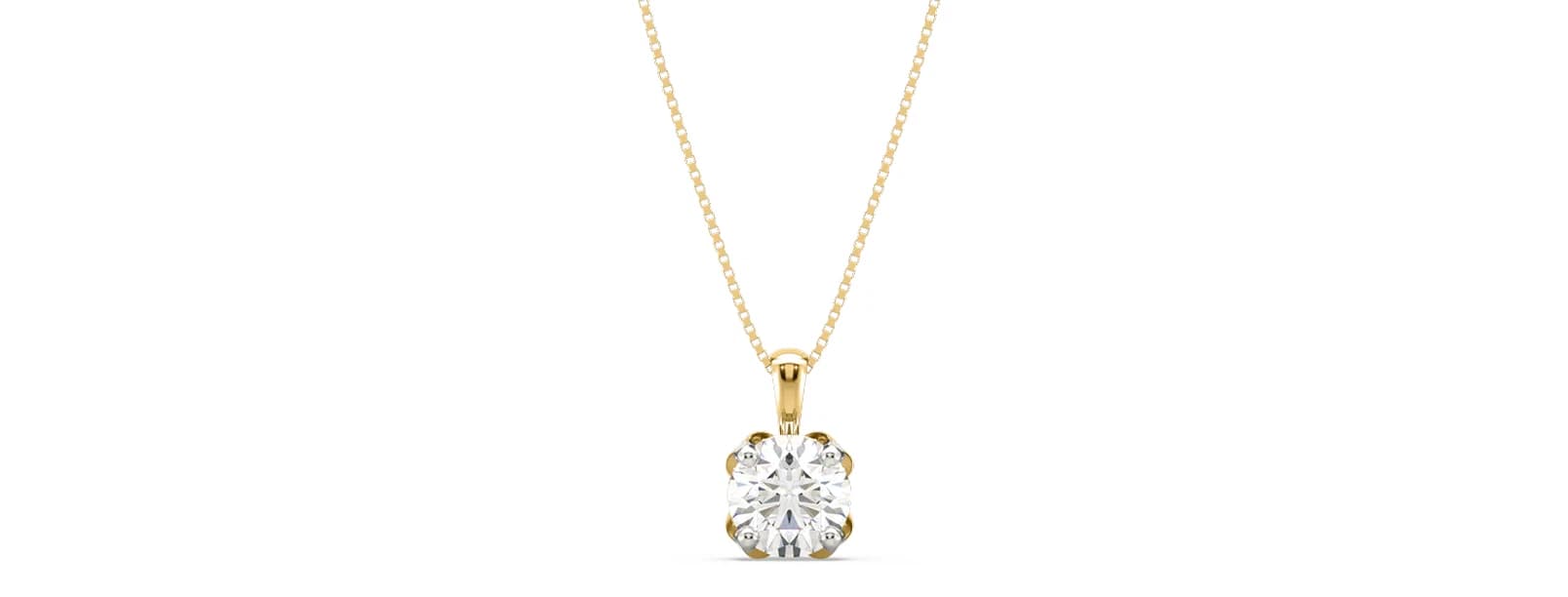 Solitaire necklaces